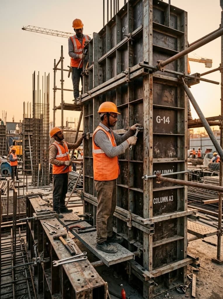 RCPL construction execution site