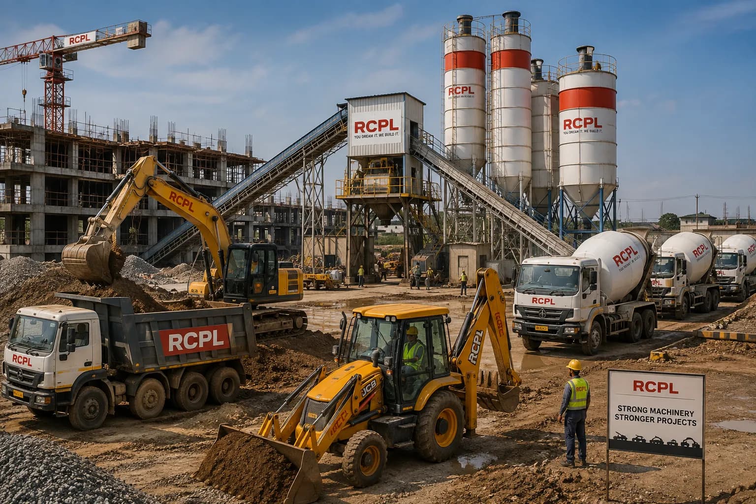Owned Construction Machinery Fleet